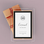 Hinzufügen des Logos und des bearbeitbaren Farbpro Weinetikett