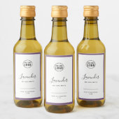 Hinzufügen des Logos und des bearbeitbaren Farbpro Weinetikett (Flaschen)