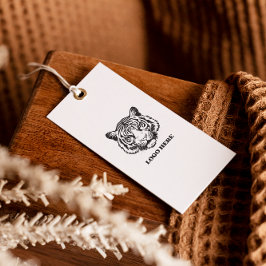 Hinzufügen des Minimalistischen Hang-Tags für das  Visitenkarte