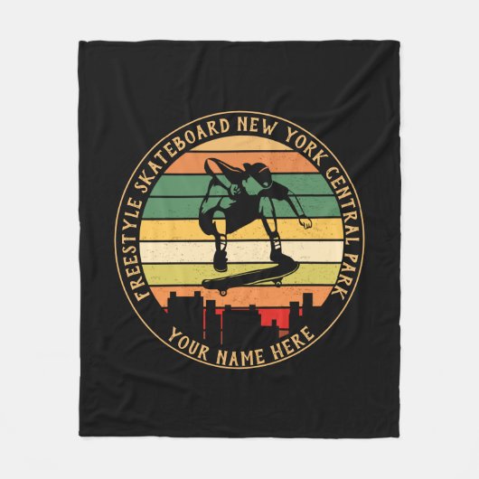 Hinzufügen des Namens ändern Sie den gesamten Text Fleecedecke (Vorderseite)