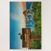 Hinzufügen des Namens versteckte Nachrichtenheirat Puzzle (Vertikal)