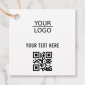 Hinzufügen des QR-Codes für das Logo, Werbeaktion Geschenkanhänger (Vorderseite)