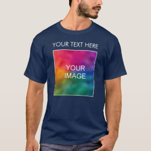 Hinzufügen des Textes für das Bildlogo Männer dopp T-Shirt
