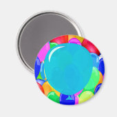 Hinzufügen des Textes zum Ballon Magnet (Vorderseite/Rückseite)