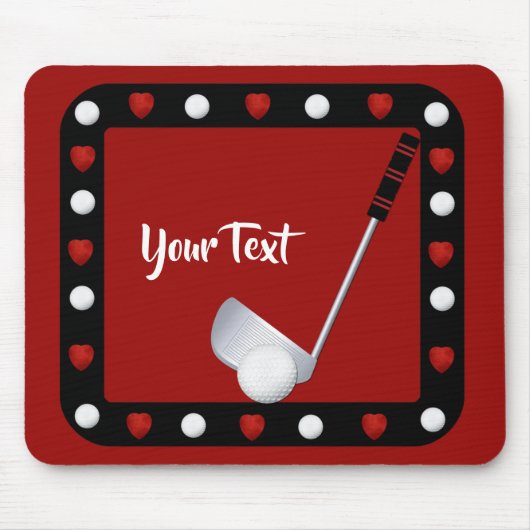 Hinzufügen des Textmousepads Mousepad (Vorne)