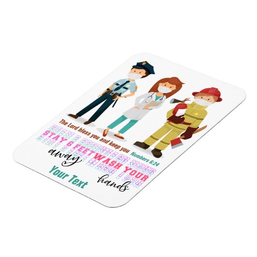 Hinzufügen des Textzeichens Magnet (Linke Seite)