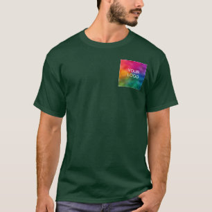 Hinzufügen doppelseitiger Logo-Menne für Unternehm T-Shirt