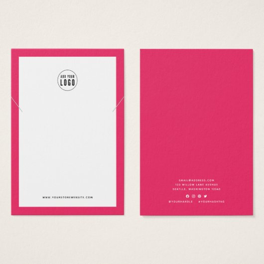 Hinzufügen einer benutzerdefinierten Anzeigetafel (Vorne & Hinten)