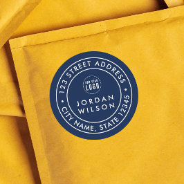 Hinzufügen einer benutzerdefinierten, doppelten Fa Runder Aufkleber