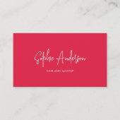 Hinzufügen einer benutzerdefinierten Farbe für Soc Visitenkarte (Vorderseite)