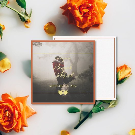 Hinzufügen einer benutzerdefinierten Foto-Textflac Mitteilungskarte