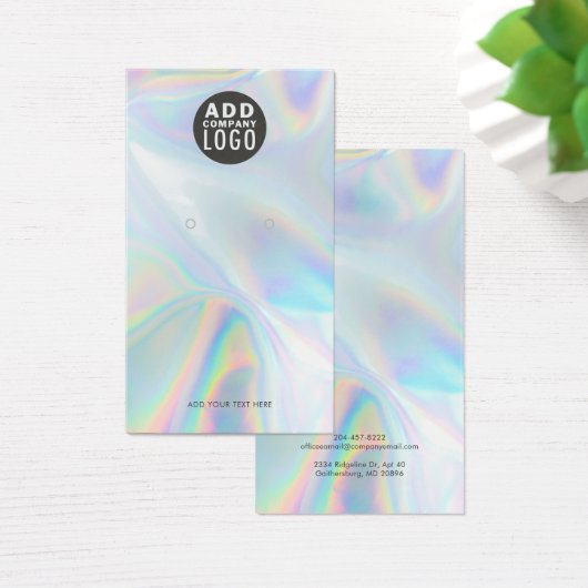 Hinzufügen einer benutzerdefinierten Ohrring-Anzei (Schreibtisch)