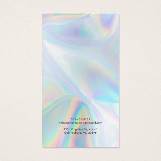 Hinzufügen einer benutzerdefinierten Ohrring-Anzei (Rückseite)