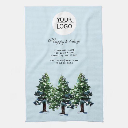 Hinzufügen einer benutzerdefinierten Text-Pine-Wer Geschirrtuch (Vertikal)