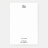 Hinzufügen einer benutzerdefinierten Werbeaktion f Post-it Klebezettel (Vorderseite)