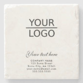 Hinzufügen einer benutzerdefinierten Werbeaktion f Steinuntersetzer (Vorderseite)