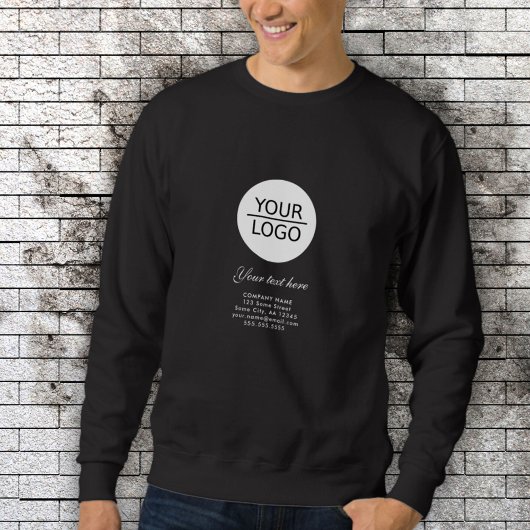 Hinzufügen einer benutzerdefinierten Werbeaktion f Sweatshirt