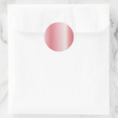 Hinzufügen einer Blanko-Vorlage für die Rose Logo  Runder Aufkleber (Tasche)