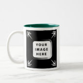 Hinzufügen einer eigenen Bildvorlage Erstellen Sie Zweifarbige Tasse (Links)