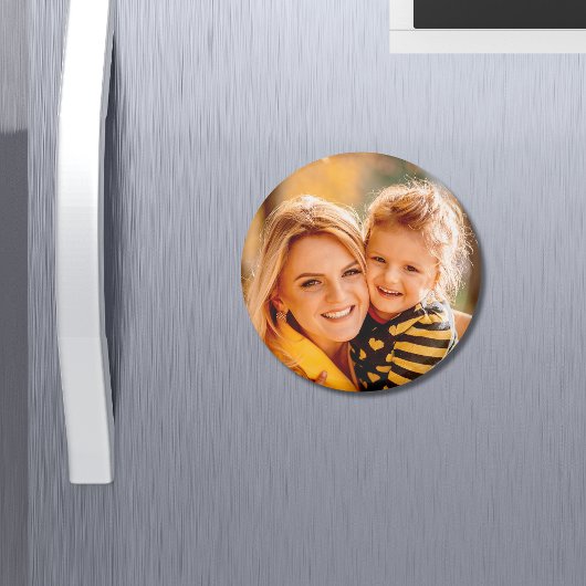 Hinzufügen einer eigenen Fotovorlage Magnet