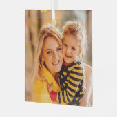 Hinzufügen einer eigenen Fotovorlage Ornament Aus Glas (Vorderseite links)