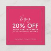 Hinzufügen einer Farbe für die weiße Grenze des Lo Rabattkarte (Vorderseite)