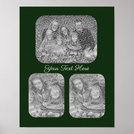 Hinzufügen einer Fotovorlagenauflistung Poster (Vorne)