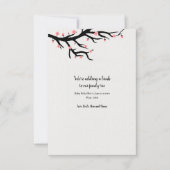 Hinzufügen einer grenzenlosen Schwangerschaftsankü Einladung (Vorderseite)