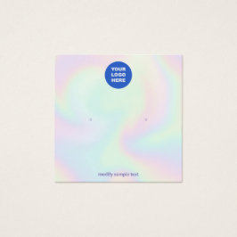 Hinzufügen einer Logo-Holografisch-Stuhlvorratskar