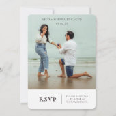 Hinzufügen einer Niedlichen Einladung zur Fotoauft (Rückseite)