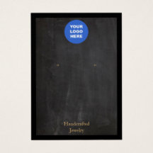 Hinzufügen einer schwarzen rustikalen Ohrsichtkart