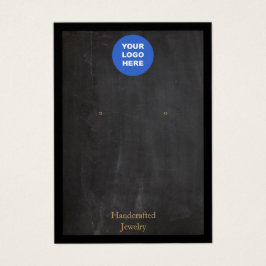 Hinzufügen einer schwarzen rustikalen Ohrsichtkart