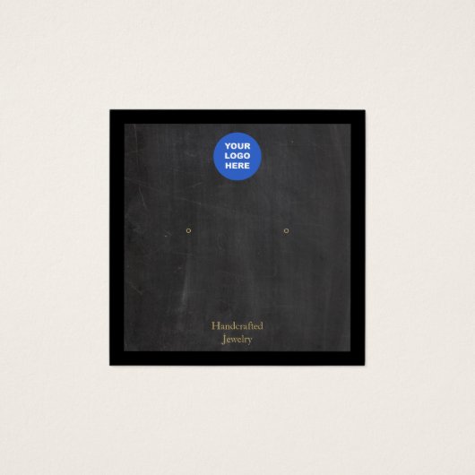 Hinzufügen einer schwarzen rustikalen Ohrsichtkart (Vorderseite)