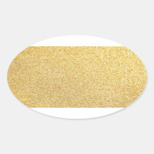 Hinzufügen einer Vorlage für den modernen Gold-Gli Ovaler Aufkleber