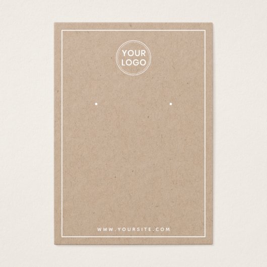 Hinzufügen einer weißen Rand-Kästchen-Ohrsichtkart (Vorderseite)