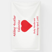 Hinzufügen eines anderen Valentins Banner (Vertikal)