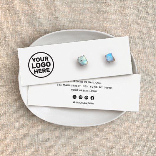 Hinzufügen eines Anzeigenhalters für die weiße Hül