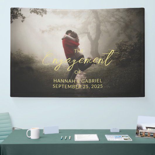 Hinzufügen eines Banners für die Fotohochzeit Banner (Messe)