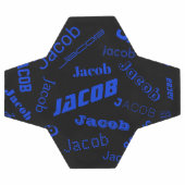 Hinzufügen eines beliebigen Namens oder Worts | Bl Fußball (Flach)