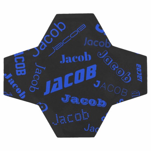 Hinzufügen eines beliebigen Namens oder Worts | Bl Fußball (Flach)