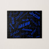 Hinzufügen eines beliebigen Namens oder Worts | Bl Puzzle (Horizontal)