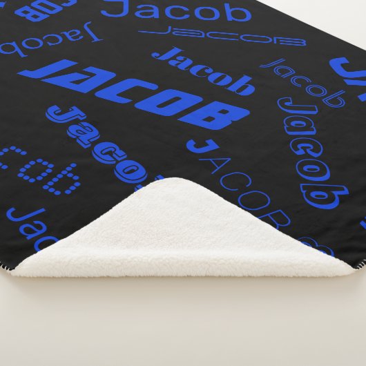 Hinzufügen eines beliebigen Namens oder Worts | Bl Sherpadecke (3/4)