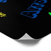 Hinzufügen eines beliebigen Namens oder Worts | me Poster (Ecke)