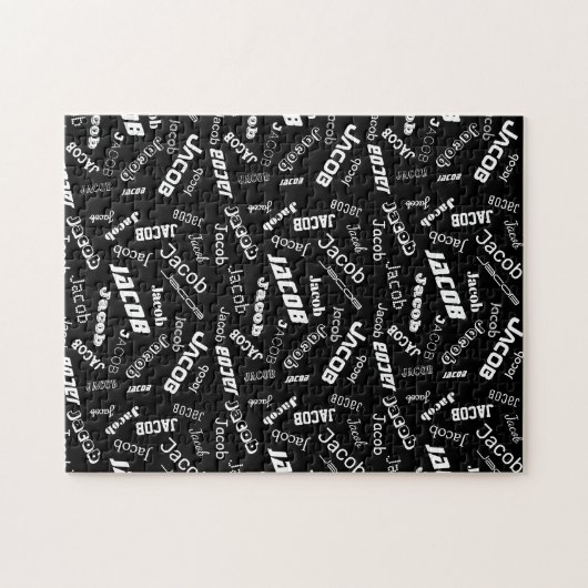 Hinzufügen eines beliebigen Namens oder Worts | Sc Puzzle (Horizontal)