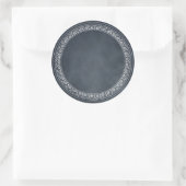 Hinzufügen eines benutzerdefinierten Aufklebers fü Runder Aufkleber (Tasche)