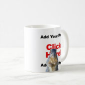 Hinzufügen eines benutzerdefinierten Eichhörnchens Kaffeetasse (VorderseiteRechts)