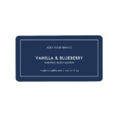 Hinzufügen eines benutzerdefinierten farbigen, mod adressaufkleber (Vorne)