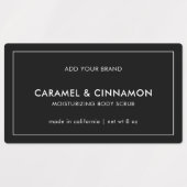 Hinzufügen eines benutzerdefinierten farbigen, mod etiketten (Design 1)