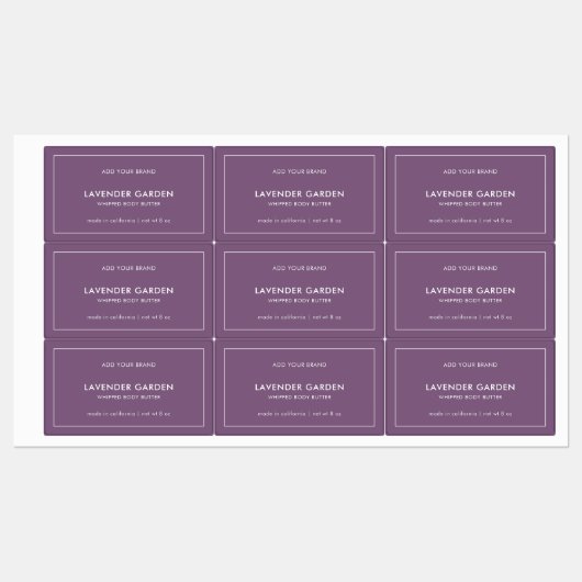 Hinzufügen eines benutzerdefinierten farbigen, mod etiketten (Blatt)