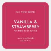 Hinzufügen eines benutzerdefinierten farbigen, mod quadratischer aufkleber (Vorderseite)